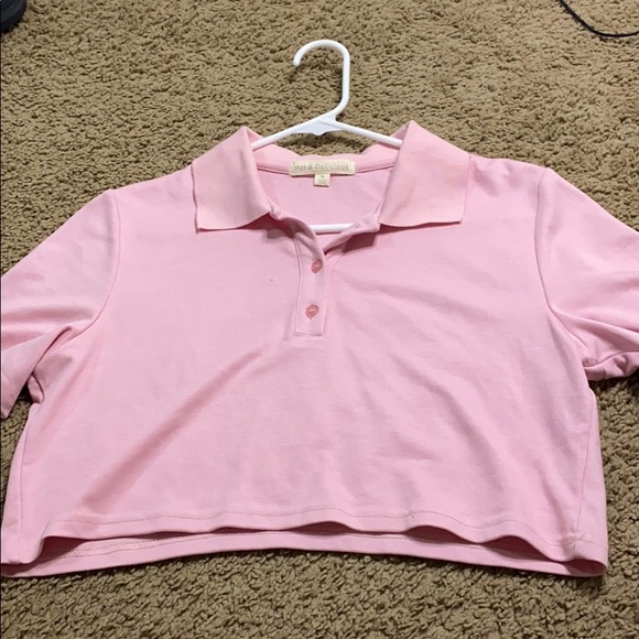pink croptop - Picture 1 of 1